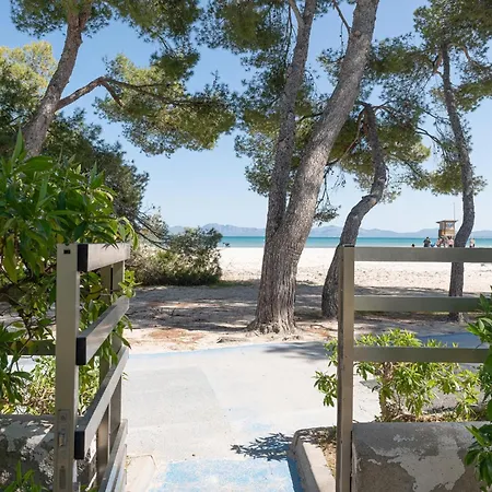 Exclusiva En Primera Linea De Playa En Con Jacuzzi Nyaraló Alcudia